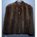 A lady's coney fur cape.