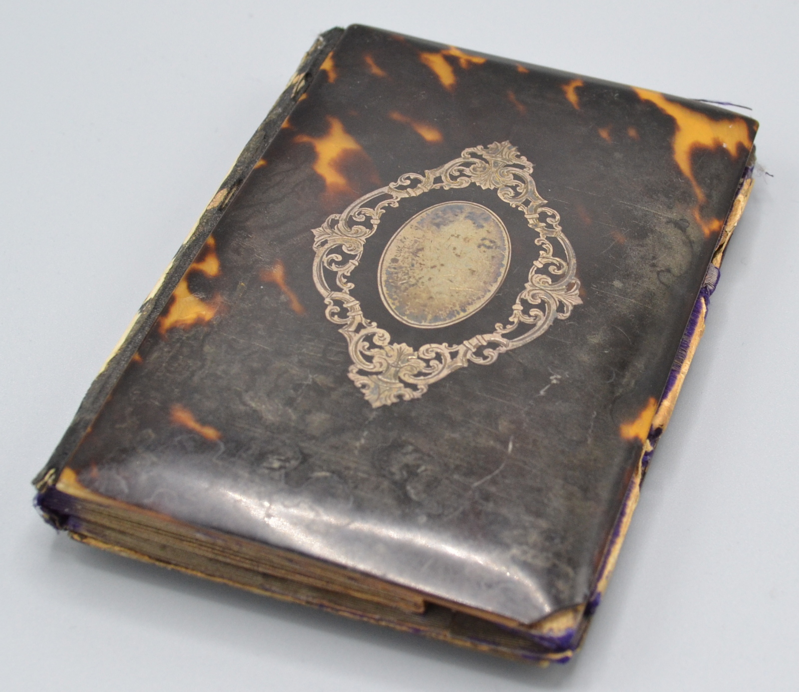 A mid 19th century pique card case.