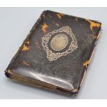 A mid 19th century pique card case.