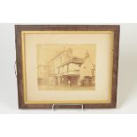 A 19th century photograph of The Market Cross, Causewayhead, circa 1860/70s, 15.5 x 18.5cm.