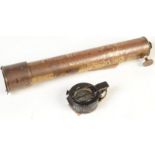 A T.G. Co. Ltd London 1942 MK III military marching compass no.