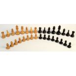 A set of British Chess Company's Staunton Club weighted Chessmen No.