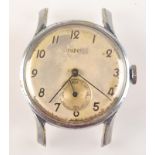 A Rolex Tudor gentleman's nickel cased wristwatch, the case numbered 629826 768.