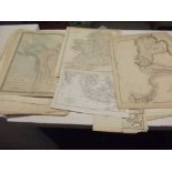 LOOSE MAPS. 33 various, 1823 & later.