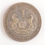 Silver token:- "Northumberland & Durham 12D token 1811",