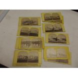 STEREO CARDS. 14 cards showing scenes of British Guiana.