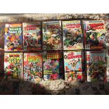 MARVEL COMICS. 178 issues, including "Red Sonia.", "Fantastic Four.", "Tarzan.", "Iron Fist.