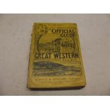 GREAT WESTERN RLY. "The Official Guide to the Great Western Railway.