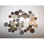 World coins including U.S.A., Germany and G.B.