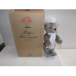 Steiff:-Teddy bear number 655548 "Graf Zeppelin. Height 14", in original box.