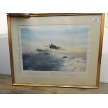 Aviation Print:- "Flight of Eagles" by and signed by Robert Taylor,