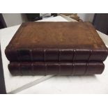 HOLY BIBLE. "Complete Family Bible..." 2 Vols, ed Rev.