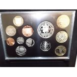 British proof coin set, 2009 including the Kew Gardens 50p.