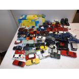 A collection of vehicles and boxes mainly from "A Collection of Cars Series.