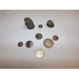 £1-40 face value pre 1947 British silver together with 25p pre 1920 and a South Africa 2/- worn.