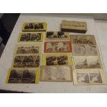 STEREO CARDS. approx 150 various incl Bedford & Frith.