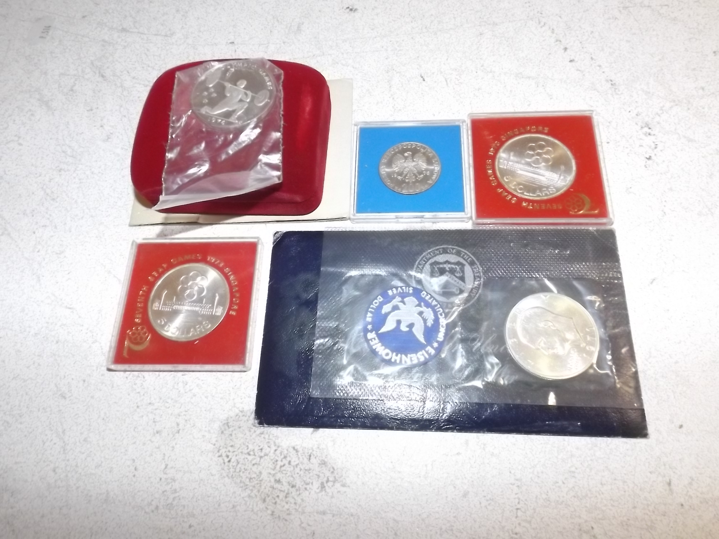 Samoa $1 Olympic Games 1976, USA 400 standard 1971 $,