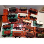 Hornby '0' gauge:- A collection of boxed rolling stock including no 2 special tender and 4 no 1