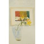 BOB DEVEREUX Still Life Watercolour Signed and dated 1977 52 x 33cm