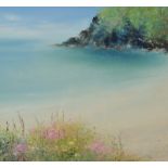 AMANDA HOSKIN High Tide, Ready Money Cove Oil on board Signed Titled,