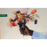 OLIVIERO TOSCANI United Colours of Benetton Offering Flowers Poster 1990 61 x 91cm