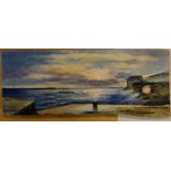 Artist: Heather Howe Title: Coming Home Size: 22 x 57 x 2cm Medium: Oil Heather Howe There is a