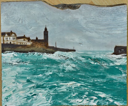 Artist: Christine Brunnock Title: Porthleven Size: 30 x 40.