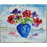 Artist: Billy Burman Title: Cornish Anemones Size: 29 x 35 x 2cm Medium: Acrylic Achar Kumar