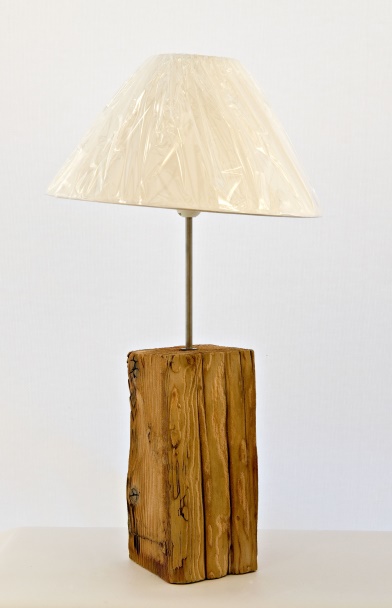 Artist David Raine & Dena O'Brien Title: Lamp Base & Lampshade Size: 14 x 14 x 76(h) cm