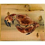 Artist: Roxanne Jackson Title: Crab Size: 30 x 36 x 2.