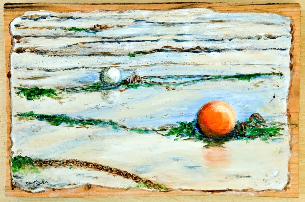 Artist: Dawn Sjoholm Title: Tide's out Size: 28 x 42 x 1.