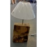 Artist David Raine & Dena O'Brien Title: Lamp Base & Lampshade Size: 14 x 14 x 76(h) cm