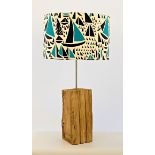 Artist: David Raine & Dena O'Brien Title: Lamp Base & Lampshade Size: 14 x 14 x76(h) cm