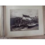 PHOTOGRAPHS. thinly filled album incls Gibson Cadgwith.