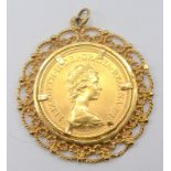 An Elizabeth II sovereign dated 1979, extremely fine,