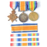 A WWI medal trio to 'R4-089613 Pte.G. E. Winnard.