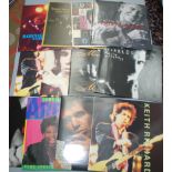 Keith Richards, eight albums and the Ronnie Wood albums.
