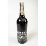 A bottle of Fonseca Guimaraens 1976 vintage port.