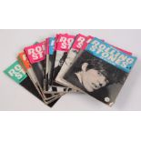 "The Rolling Stones Book Monthly" fan magazine a full run 27 copies from No.