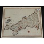 'A Map of Cornwall From The Best Authorities'.