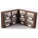 An excellent album of Gibson Shipwreck photographs. A hardbound, gilt tooled album 31 x 41.5cm.