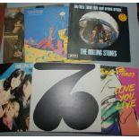 The Rolling Stones, six albums including, Love You Live,