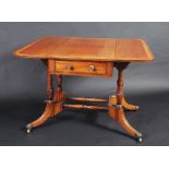 A good Regency mahogany Pembroke table,