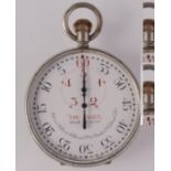 A nickel cased Yachting stopwatch "The Paget".