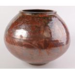 A large Studio Pottery vase,