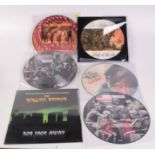 The Rolling Stones, four picture disc albums and a glow in the dark "Not Fade Away".