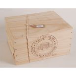 A case of six bottles, inscribed Collection Bordeaux Chateaux.