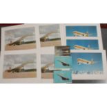 Aircraft posters (12 of Concorde) 40 x 50cm