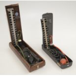 Two sphygmomanometers by Accoson.
