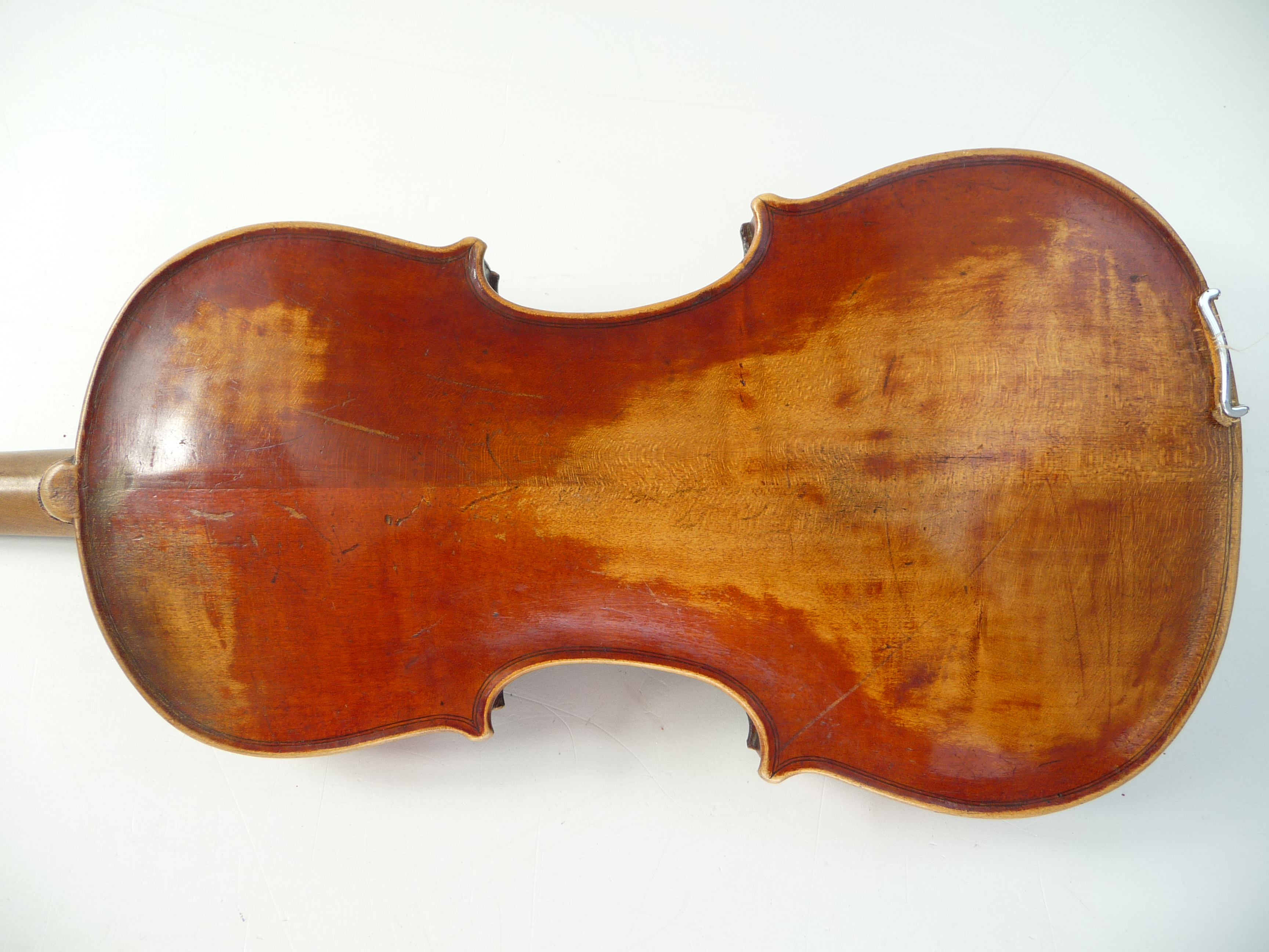 A cased violin, bearing paper label 'Henry Betts, Maker Royal Exchange, London', - Image 9 of 23